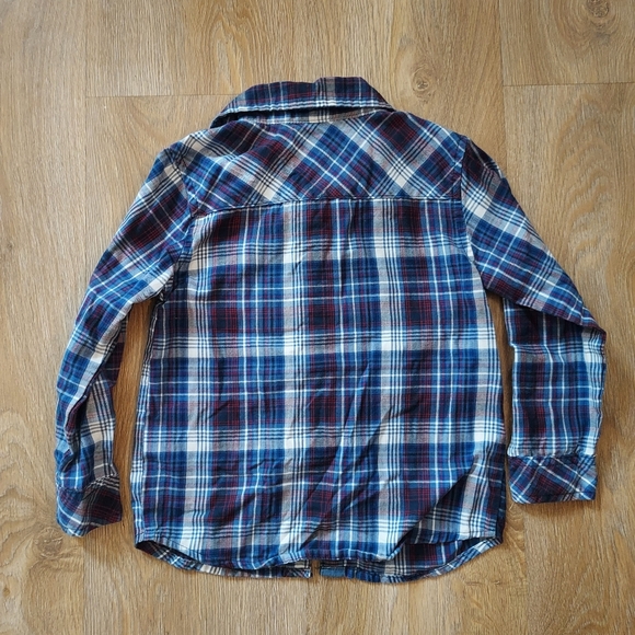 4T Toddler Boy BUNDLE Navy Knit Sweater, Button Down Shirts, Vest Suit, Short - Picture 11 of 16